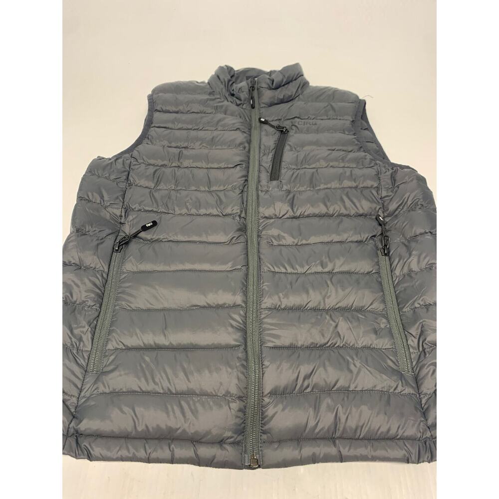 CIRQ Vest Full Zip Quilted Black M Men's A10